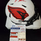 Arizona Cardinals Rondale Moore Autographed Lunar Mini Helmet Jsa Coa