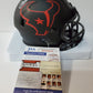 Houston Texans Brevin Jordan Signed Eclipse Mini Helmet Jsa Coa