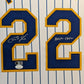 Custom Framed Milwaukee Brewers Christian Yelich Autographed Jersey Jsa Coa
