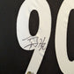 MVP Authentics Framed Pittsburgh Steelers Tj Watt Autographed Signed Jersey Beckett Hologram 652.50 sports jersey framing , jersey framing