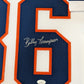 Framed Denver Broncos Billy Thompson Autographed Signed Jersey Jsa Coa