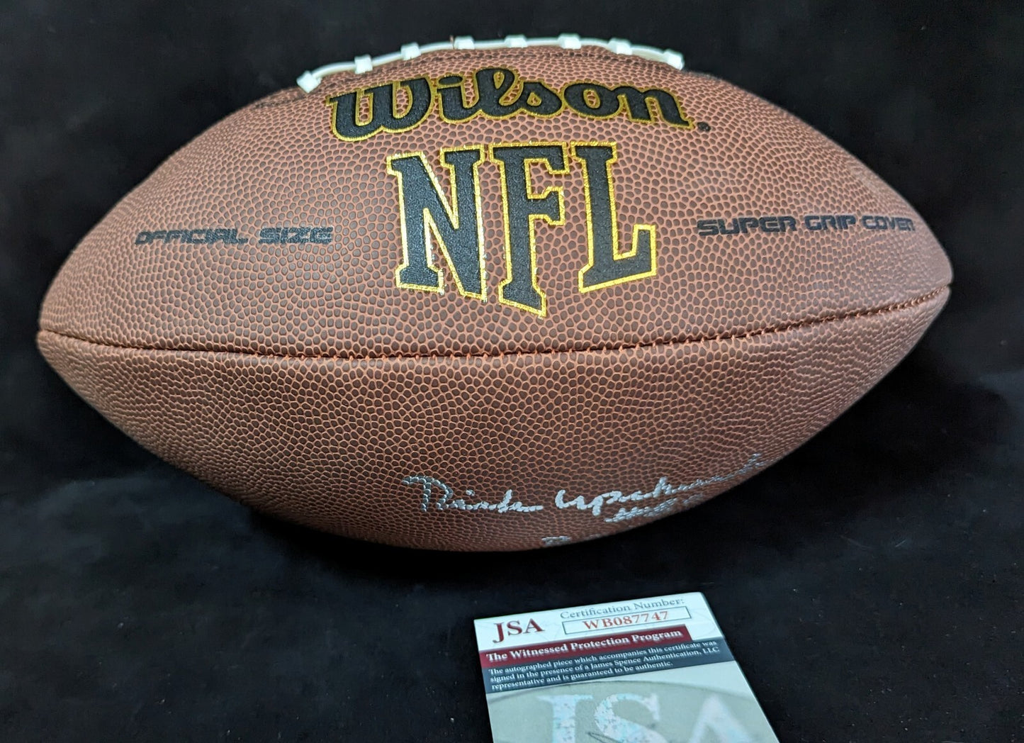 Denver Broncos Rick Upchurch Autographed Signed Inscribed Nfl Football Jsa Coa
