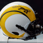 Los Angeles Rams Cam Akers Autographed Lunar Mini Helmet Beckett Holo