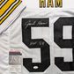Pittsburgh Steelers Jack Ham Autographed Signed Inscribed Jersey Jsa Coa