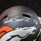 Denver Broncos Pat Surtain Ii Signed Insc Replica Full Size Helmet Beckett