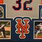 Framed Steven Matz Autographed Signed N.Y. Mets Jersey Jsa Coa