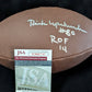 Denver Broncos Rick Upchurch Autographed Signed Inscribed Nfl Football Jsa Coa