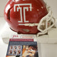 Temple Owls Isaiah Wright Autographed Signed Mini Helmet Jsa Coa