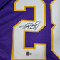 Minnesota Vikings Adrian Peterson Autographed Signed Jersey Beckett Holo