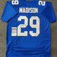 New York Giants Sam Madison Autographed Signed Jersey Jsa Coa