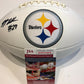 Marcus Allen Autographed Signed Pittsburgh Steelers Logo Football Jsa Coa