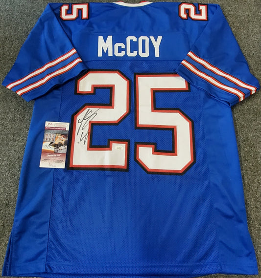 Buffalo Bills Lesean Mccoy Autographed Signed Jersey Jsa  Coa