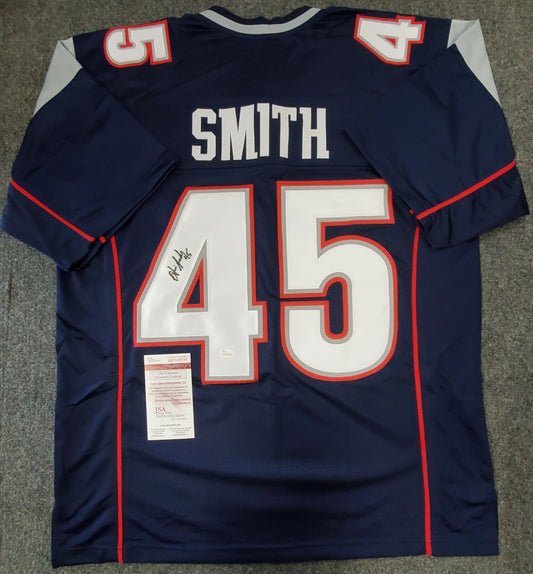 New England Patriots Otis Smith Autographed Signed Jersey Jsa  Coa