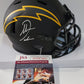 San Diego Chargers Antonio Gates Signed Eclipse Mini Helmet Jsa Coa