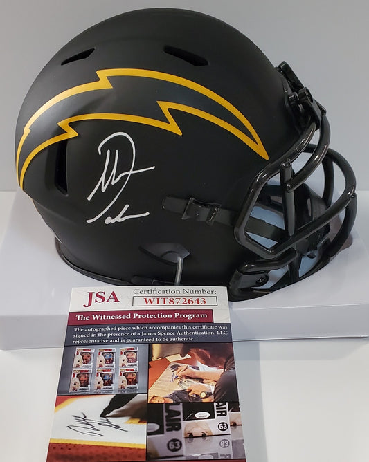 San Diego Chargers Antonio Gates Signed Eclipse Mini Helmet Jsa Coa