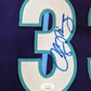 Framed Charlotte Hornets Alonzo Mourning Signed Jersey Jsa Coa