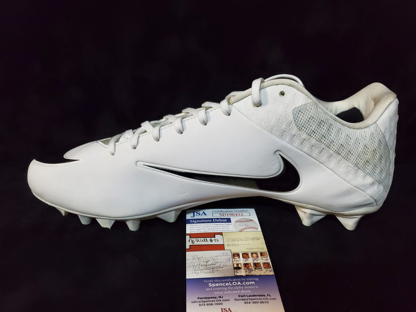 Tennessee Volunteers Hendon Hooker Autographed Signed Cleat Jsa Coa