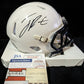 Penn State Autographed Signed Joey Porter Jr Speed Mini Helmet Jsa Coa