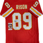Kansas City Chiefs Andre Rison Autographed Signed Jersey Jsa Coa