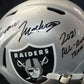 Las Vegas Raiders Tre'von Moehrig Autographed Inscribed Full Size Helmet Jsa Coa