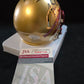 Florida State Seminoles Brian Burns Autographed Signed Speed Mini Helmet Jsa