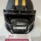 San Francisco 49Ers Anquan Boldin Autographed Eclipse Mini Helmet Jsa Coa