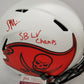 Scotty Miller Signed Tampa Bay Buccaneers Full Sz Rep Lunar Eclip Helmet Jsa Coa