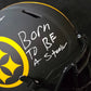 Pittsburgh Steelers Joey Porter Jr Signed Full Size Eclipse Authentic Helmet Jsa