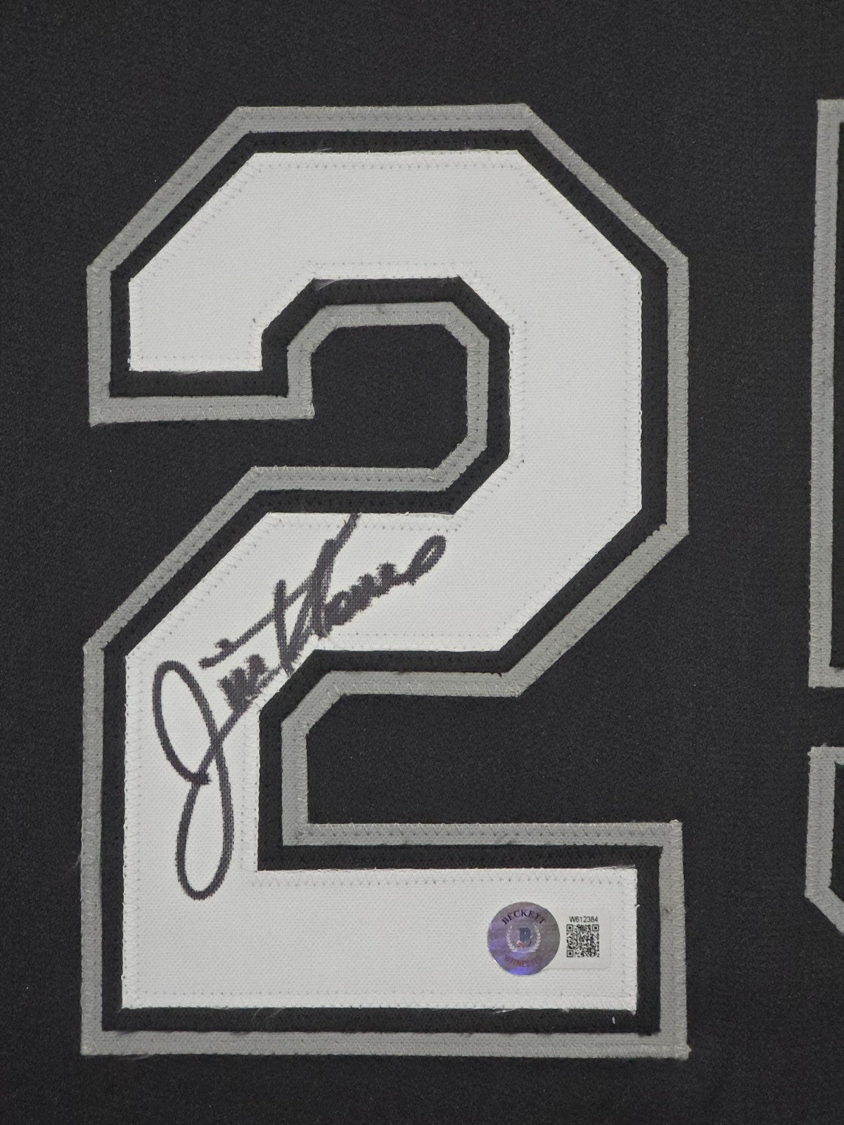 Framed Jim Thome Autographed Signed Chicago White Sox Beckett Holo
