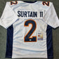 Denver Broncos Patrick Surtain Ii Autographed Signed Jersey Jsa  Coa