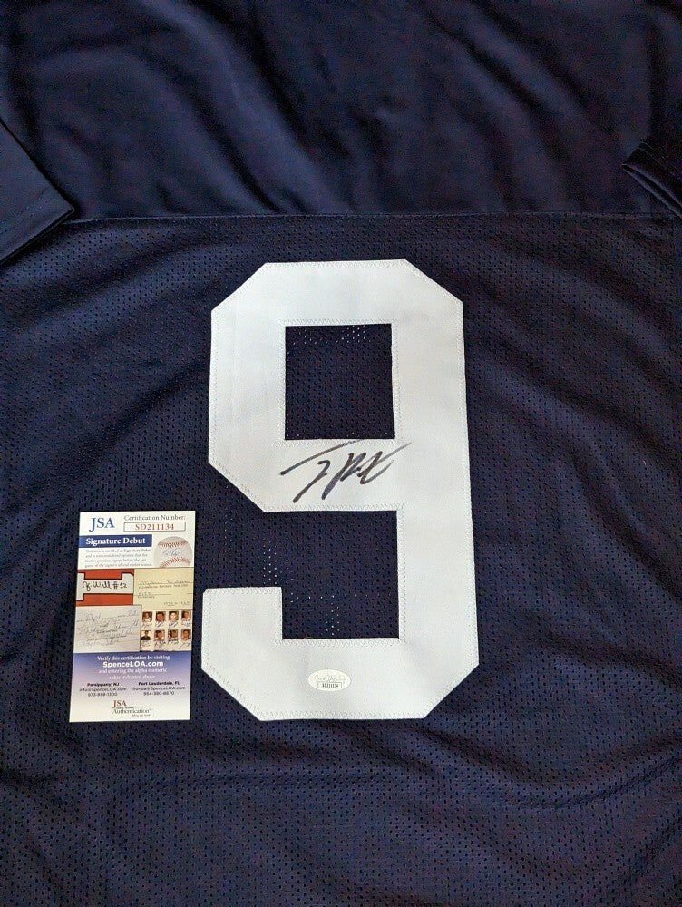 Penn State Nittany Lions Joey Porter Jr Autographed Signed Jersey Jsa Coa