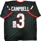 Georgia Bulldogs Tyson Campbell Autographed Signed Jersey Jsa Coa