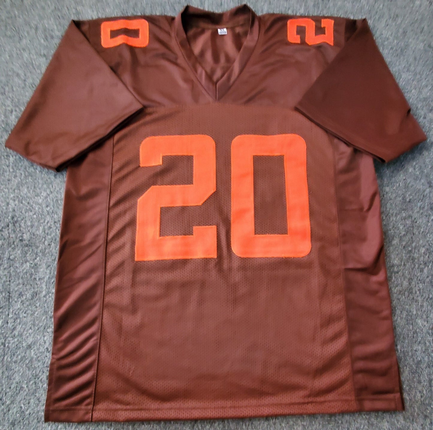 Cleveland Browns Greg Newsome Ii Autographed Signed Jersey Jsa Coa