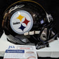 Pittsburgh Steelers Keeanu Benton Autographed Speed Mini Helmet Jsa Coa