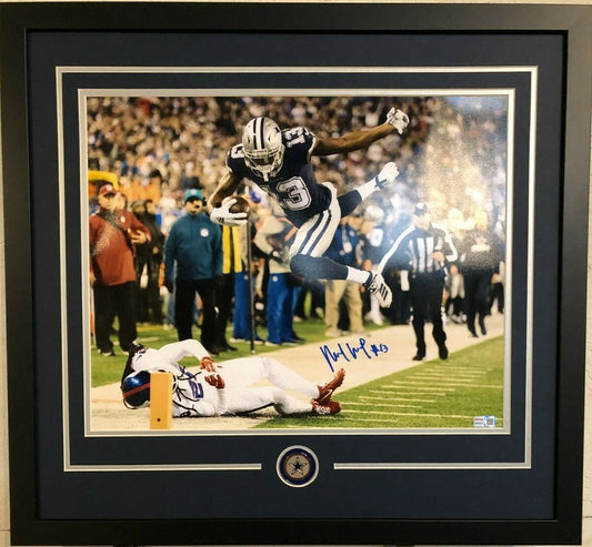 Michael Gallup Framed Signed Dallas Cowboys 16X20 Photo Tristar Holo