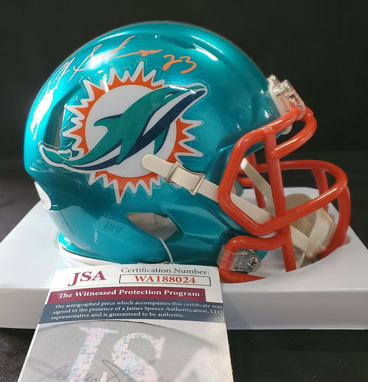 Patrick Surtain Autographed Signed Miami Dolphins Flash Mini Helmet Jsa Coa