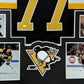 Framed Pittsburgh Penguins Paul Coffey Autographed Signed Jersey Jsa Coa