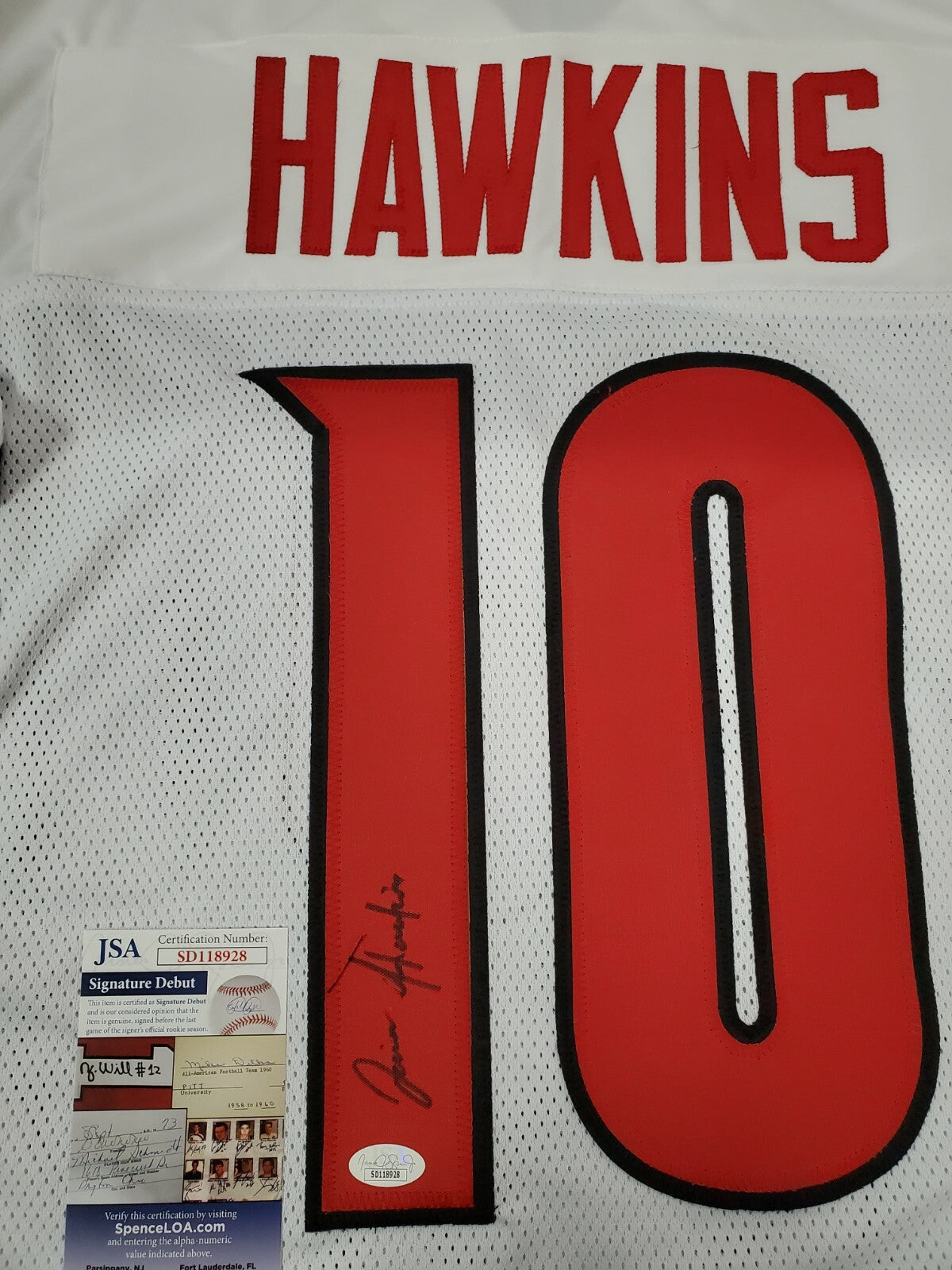 Louisville Cardinals Javian Hawkins Autographed Signed Jersey Jsa Coa