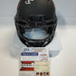 Atlanta Falcons Frank Darby Autographed Signed Eclipse Mini Helmet Jsa Coa