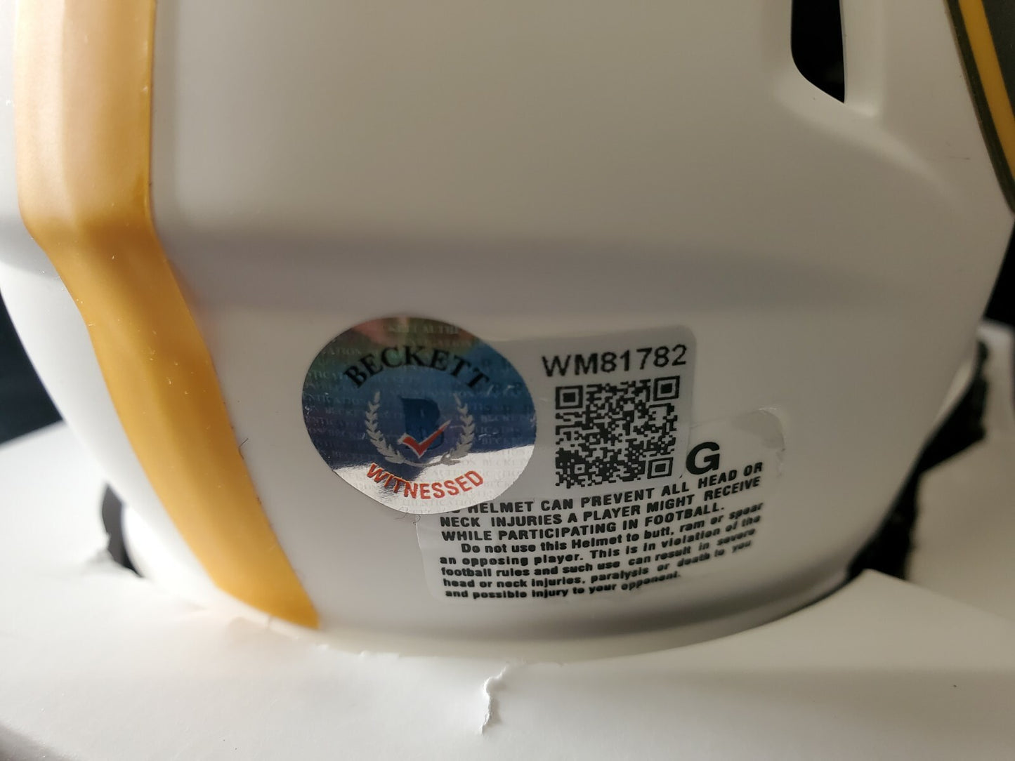 Cameron Heyward Autographed Pittsburgh Steelers Lunar Mini Helmet Bas Holo
