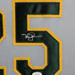 Framed In Suede Oakland A's Mark Mcgwire Autographed Signed Jersey Jsa Coa