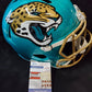 Jacksonville Jaguars Tyson Campbell Signed Full Size Flash Rep Helmet Jsa Coa
