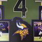 Framed Minnesota Vikings Dalvin Cook Autographed Signed Jersey Beckett Holo
