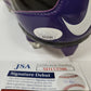 Tcu Horned Frogs Tre'von Moehrig Autographed Cleat Jsa Coa