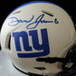 Daniel Jones Autographed Signed New York Giants Lunar Mini Helmet Beckett Holo