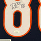 Framed Chicago Bears Riley Ridley Autographed Signed Jersey Jsa Coa