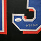 Framed New York Mets Billy Wagner Autographed Inscribed Jersey Jsa Coa