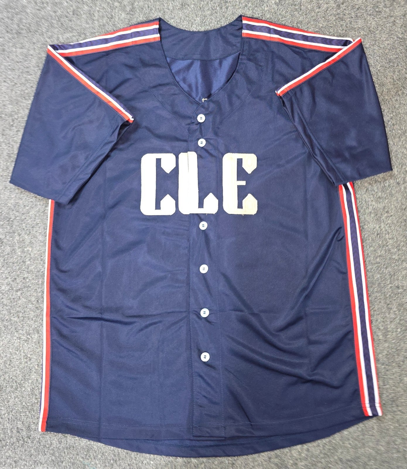 Steven Kwan Autographed Signed Cleveland Guardians Style Custom Jersey Jsa Coa