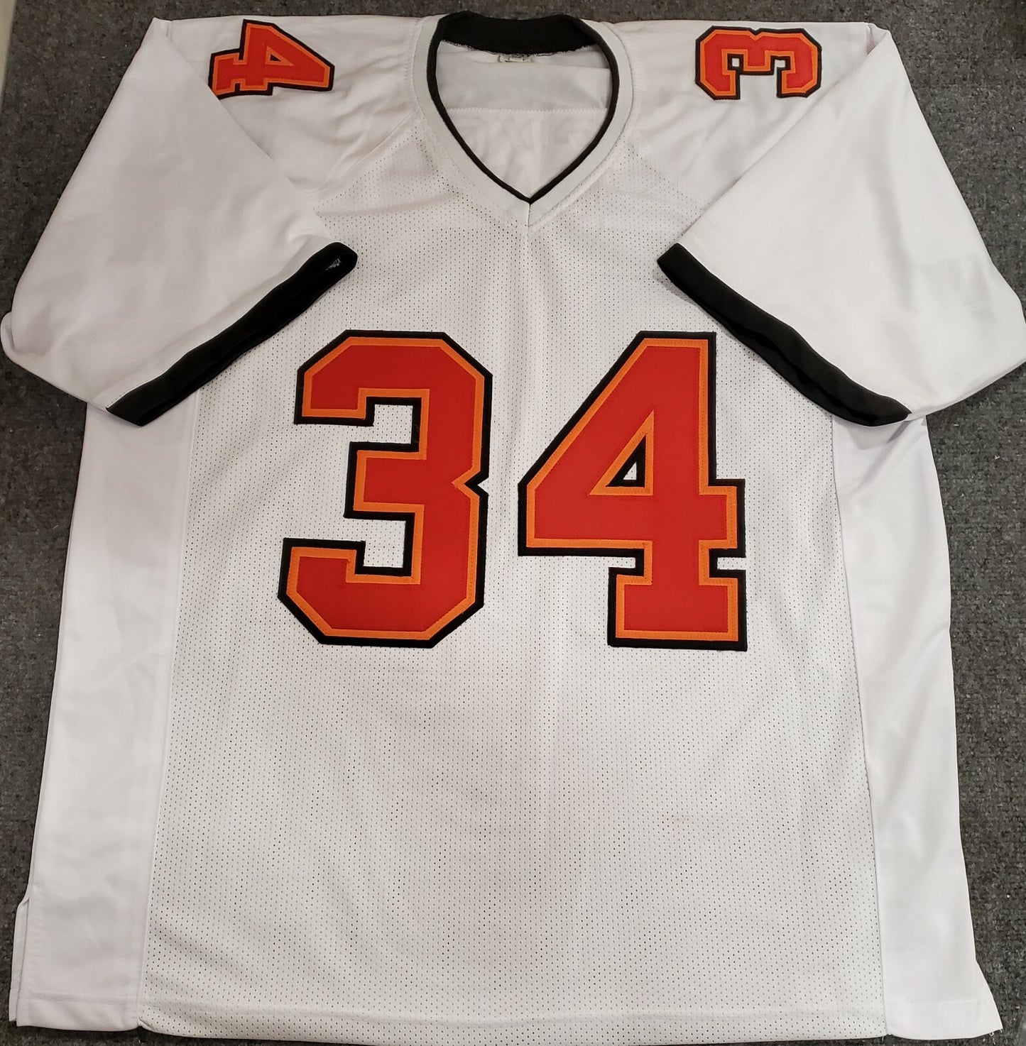 Tampa Bay Buccaneers Dexter Jackson Autographed Inscribed Jersey Jsa  Coa