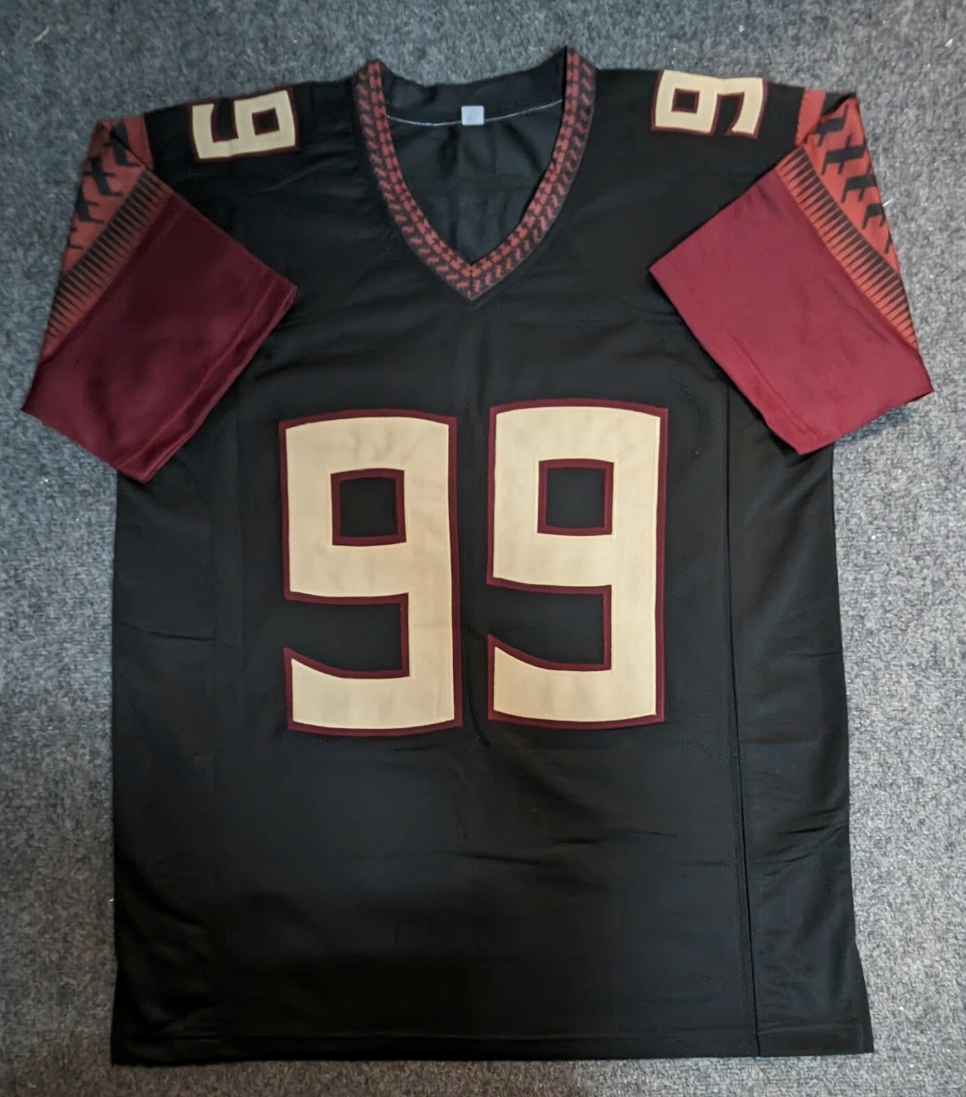 Florida State Seminoles Brian Burns Autographed Signed Jersey Jsa Coa